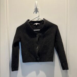Women's Black Cardigan Sweater